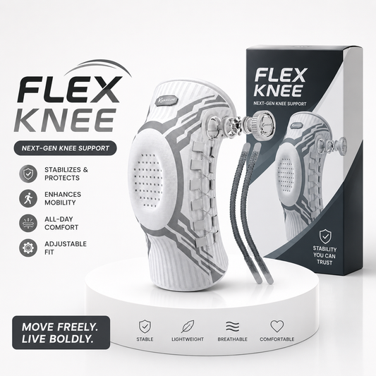 Rodillera flexible